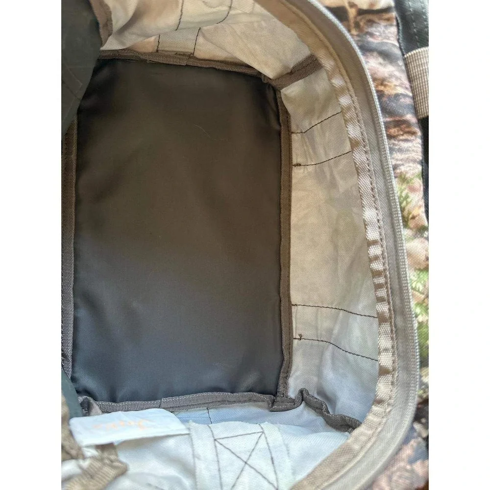 Cabelas Small Duffel Bag Camo Print Hunting Fishing Travel Gym Utility Gear NWT